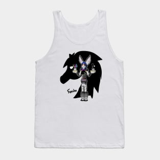 Black Horsewoman (Famine) Tank Top